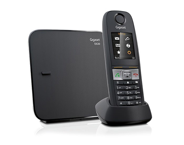 Gigaset E630 cordless phone with large keypad IP65