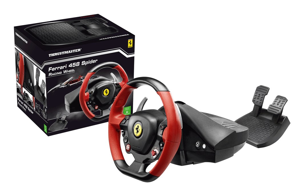Thrustmaster | Steering Wheel Ferrari 458 Spider Racing Wheel | Black/Red - Afbeelding 16