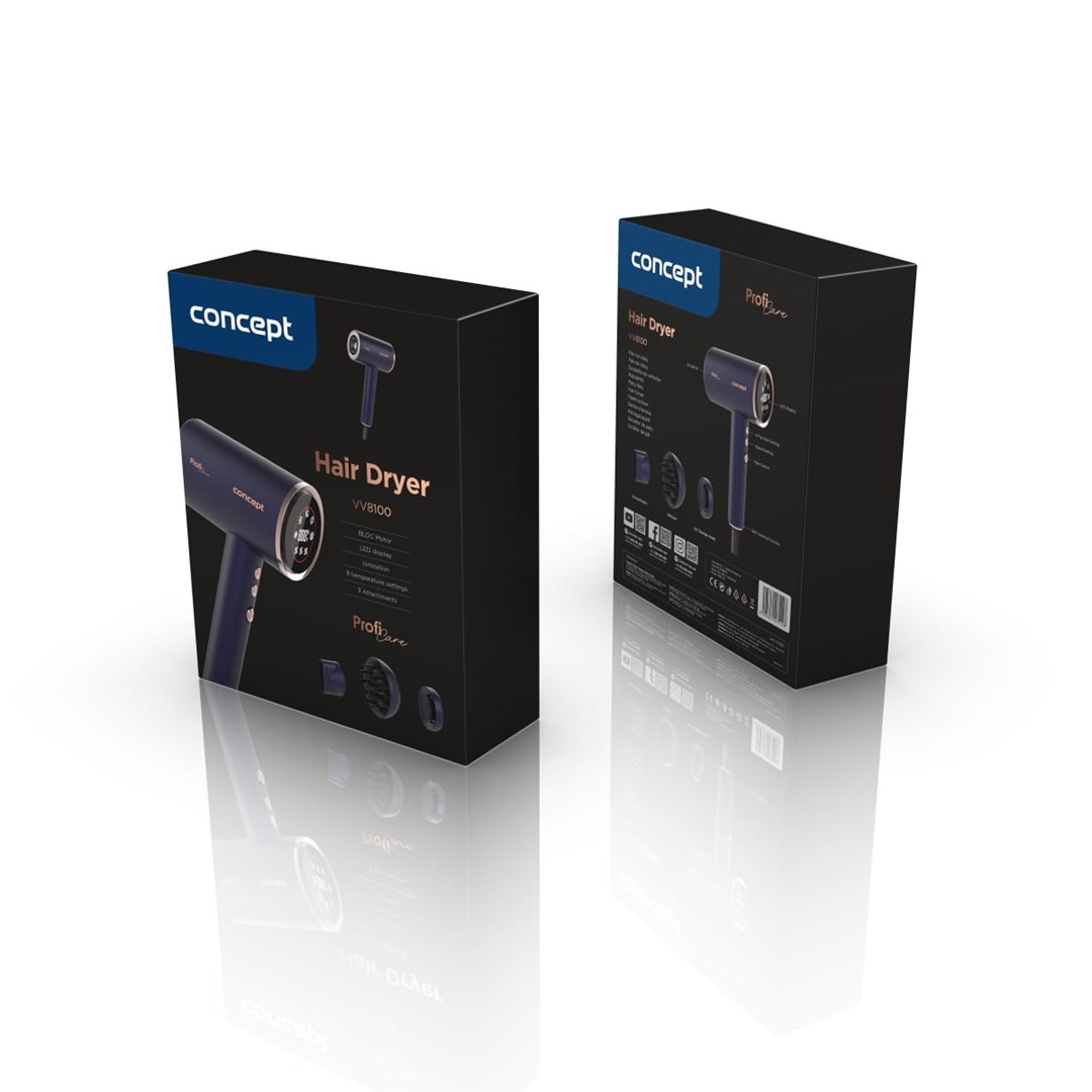 BLDC VV8100 CONCEPT Hair Dryer - Afbeelding 8