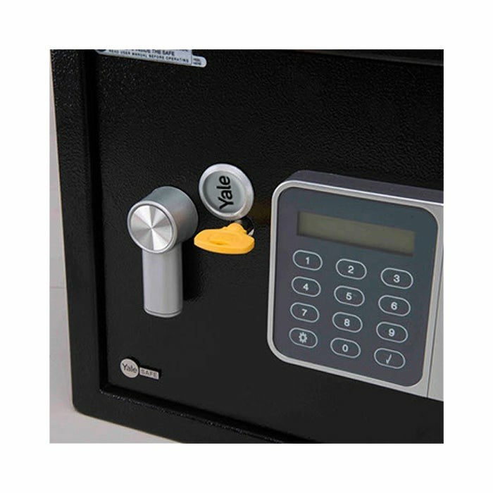 Yale YSG/250/DB2 Free Standing Safe 16 l Steel Black - Afbeelding 6