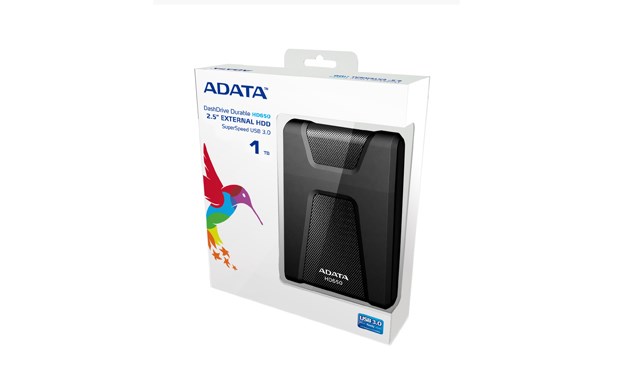 ADATA DashDrive Durable HD650 external hard drive 1000 GB Black - Afbeelding 6