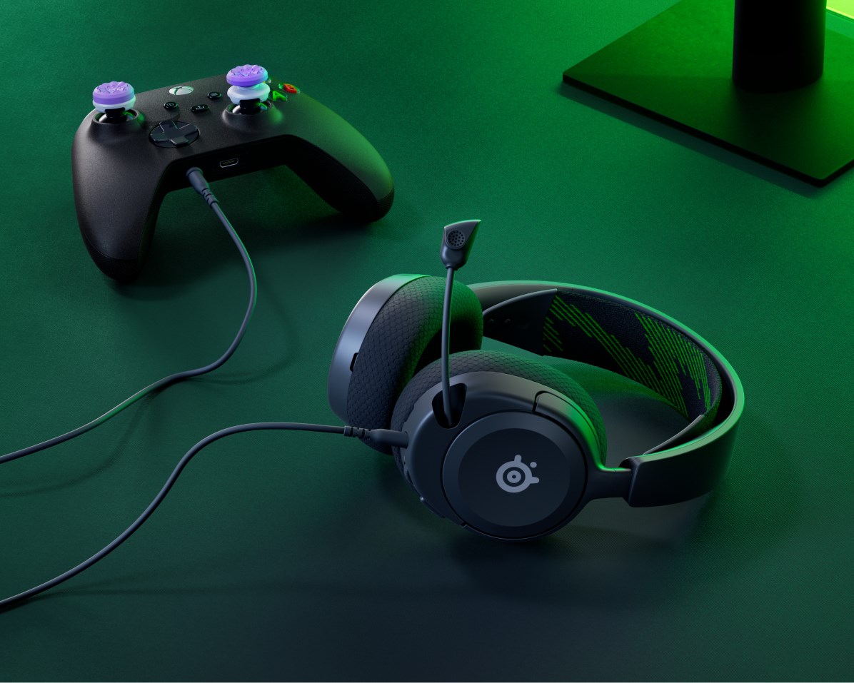 Steelseries ARCTIS NOVA 1X Headset Wired Head-band Gaming Black, Green - Afbeelding 6