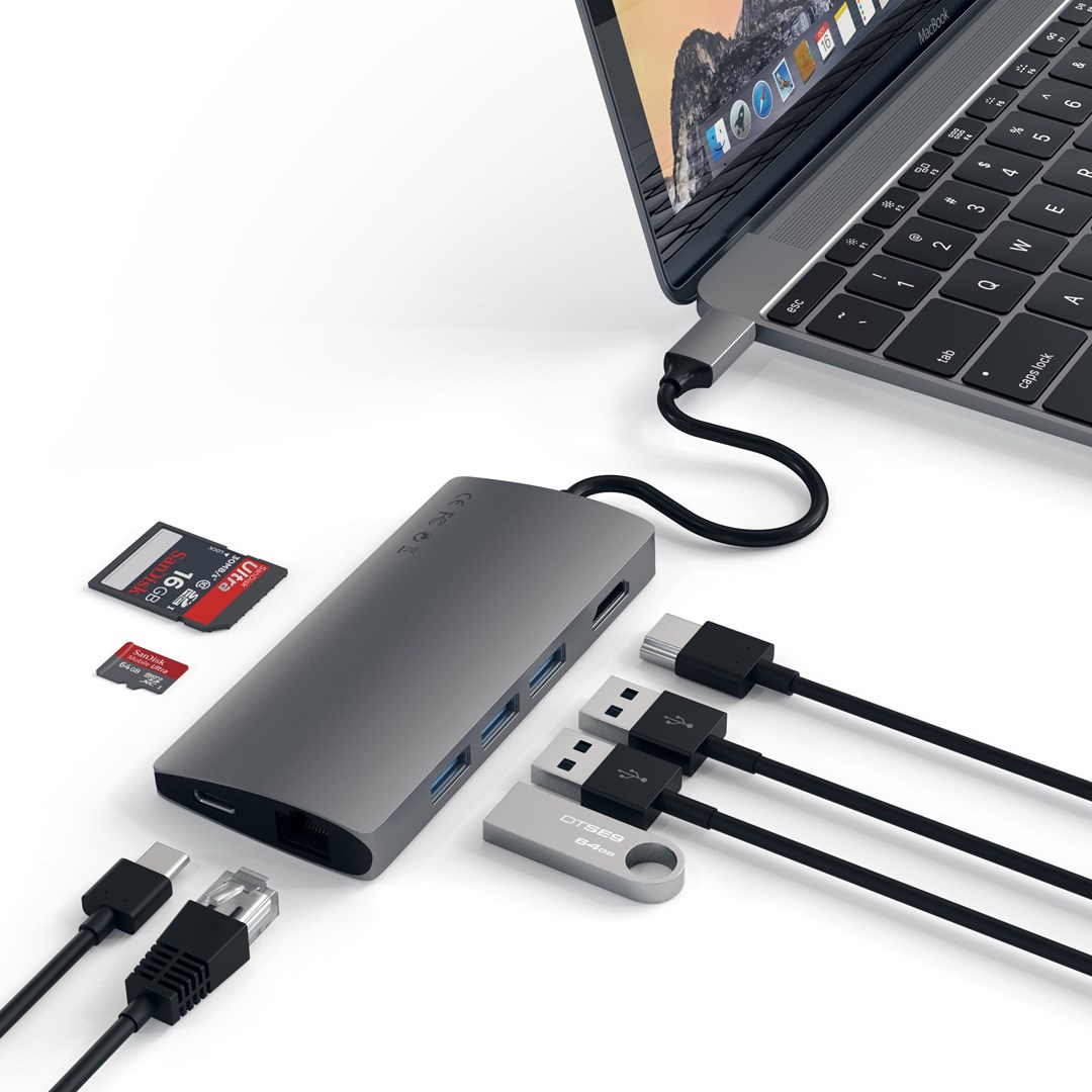 Satechi Multi-Port Adapter V2 Dock St. - Afbeelding 6