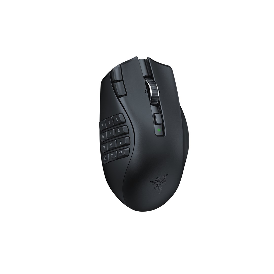 Razer Naga V2 HyperSpeed mouse Gaming Right-hand RF Wireless + Bluetooth Optical 30000 DPI