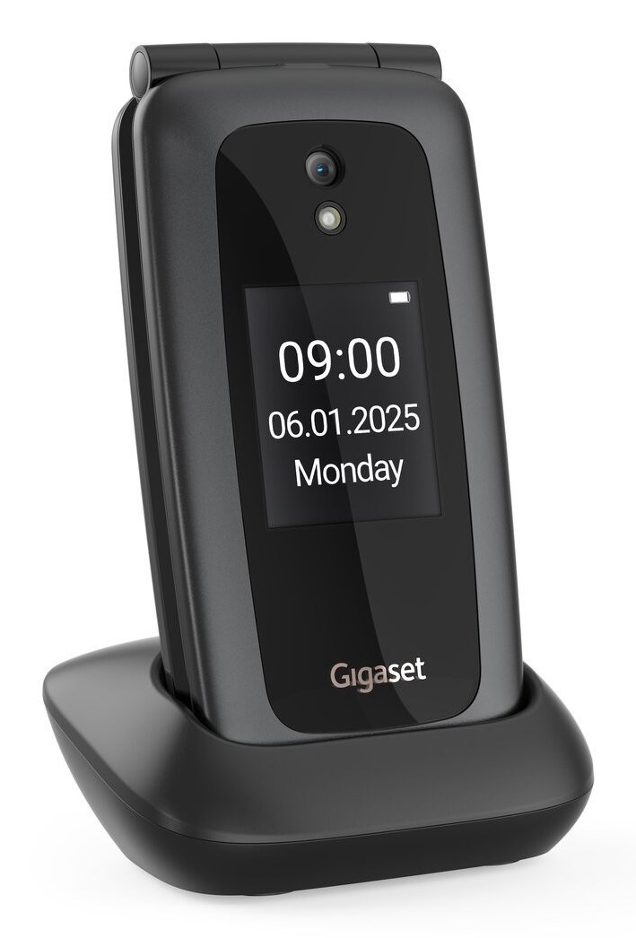 Gigaset GL795 7.11 cm (2.8") 142 g Black Senior phone - Afbeelding 6