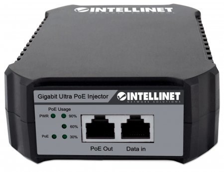 Intellinet Gigabit PoE++ Injector, One 95 W Port, IEEE 802.3bt (4PPoE) Compliant, Plastic Housing, Wall-mount Option - Afbeelding 10