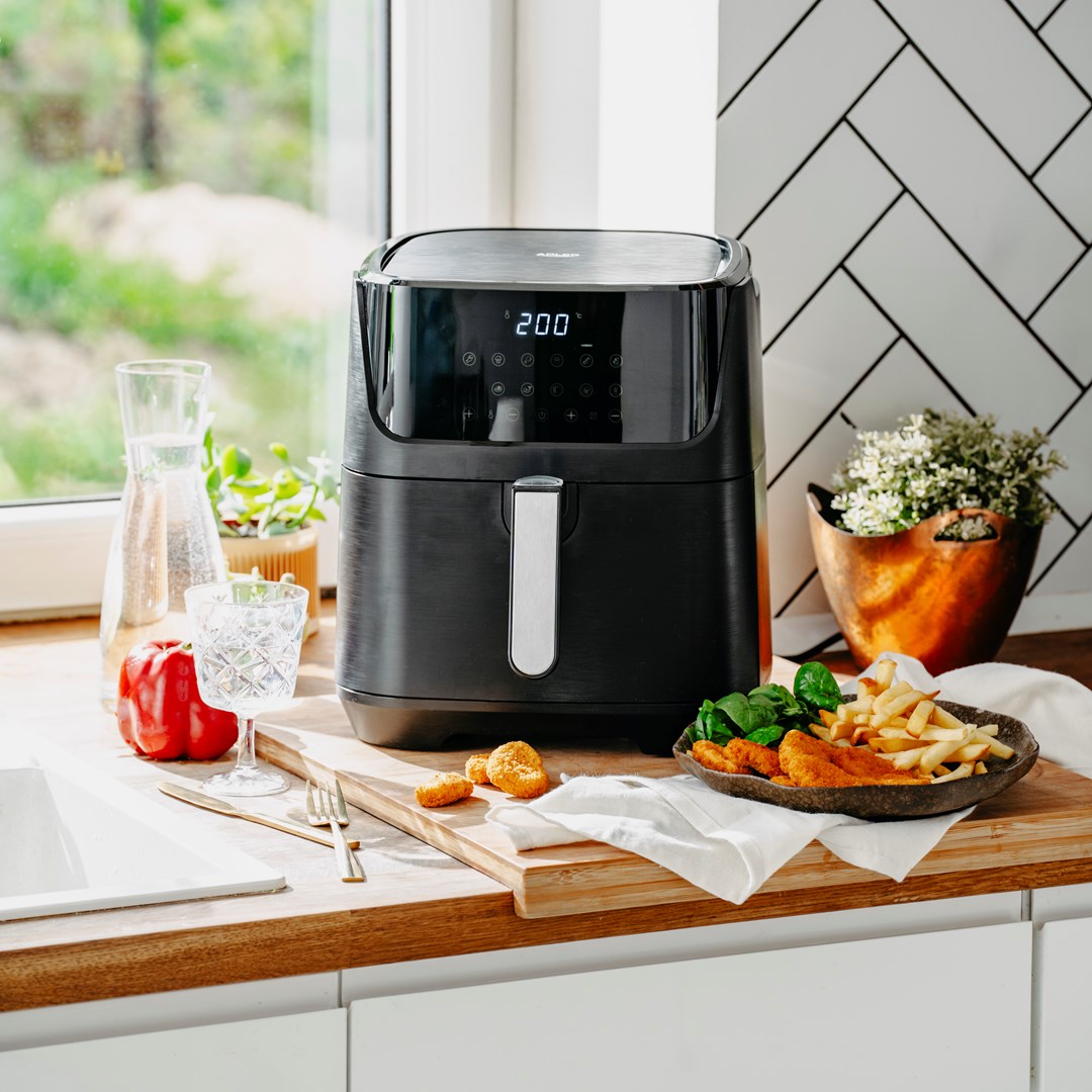Adler AD 6317 Oil-Free Air Fryer, Black - Afbeelding 4