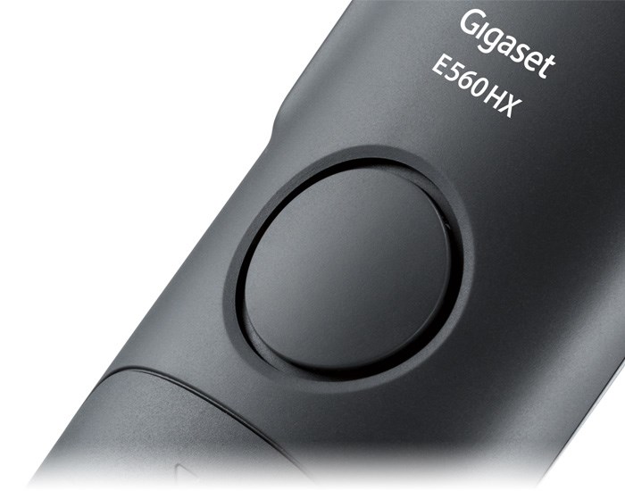Gigaset E560HX Analog/DECT telephone Caller ID Grey, Silver - Afbeelding 9