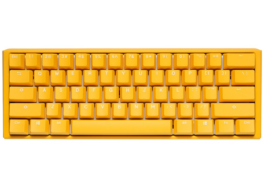 Ducky One 3 Yellow Mini keyboard Gaming USB German - Afbeelding 19