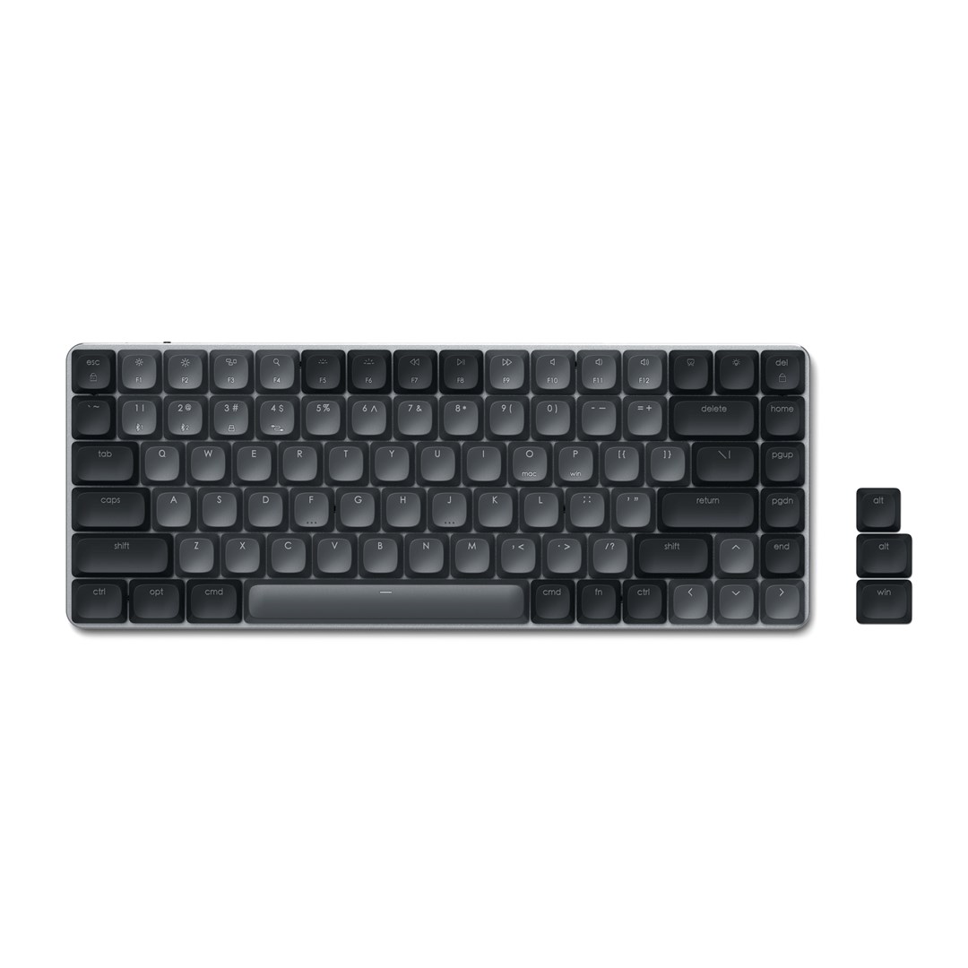 Satechi SM1 keyboard Office USB + Bluetooth QWERTY English Black, Grey - Afbeelding 5