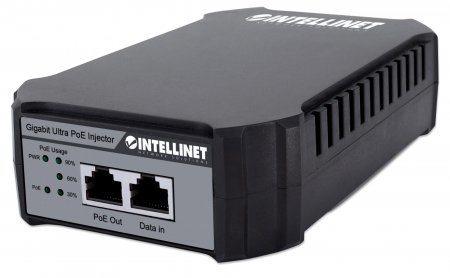 Intellinet Gigabit PoE++ Injector, One 95 W Port, IEEE 802.3bt (4PPoE) Compliant, Plastic Housing, Wall-mount Option - Afbeelding 7