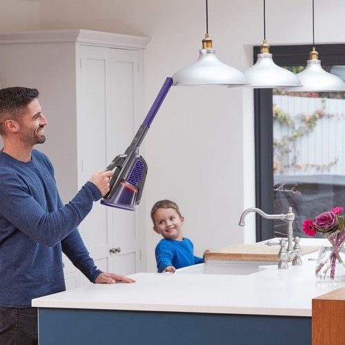 Black & Decker BHHV520BFP handheld vacuum Black, Violet Bagless - Afbeelding 4