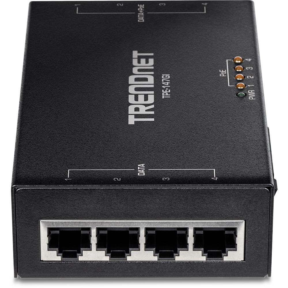 Trendnet TPE-147GI PoE adapter Gigabit Ethernet - Afbeelding 4