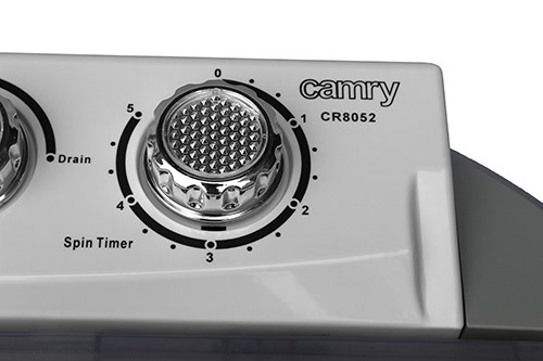Camry Premium CR 8052 washing machine Top-load 3 kg Grey, White - Afbeelding 6