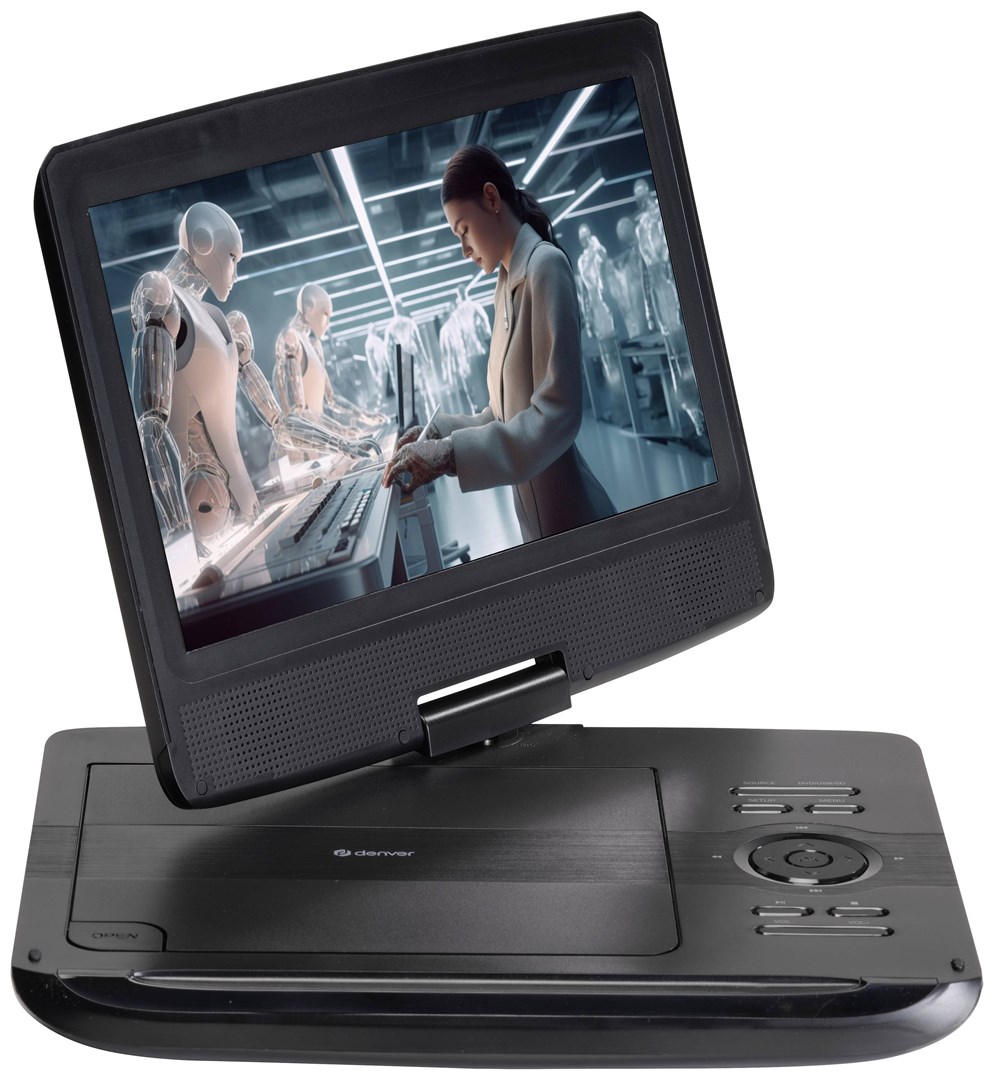 Portable DVD player Denver MT-1097 with 10" screen - Afbeelding 6