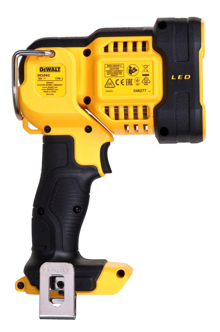DeWALT DCL043-XJ work light LED Black,Yellow - Afbeelding 3