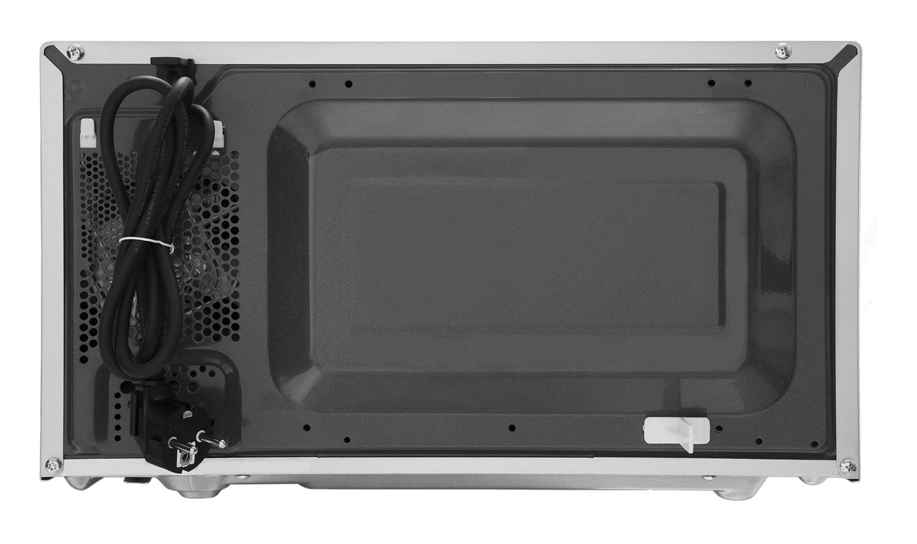 Amica AMGF20M1GS microwave Countertop Grill microwave 20 L 700 W Black, Silver - Afbeelding 2