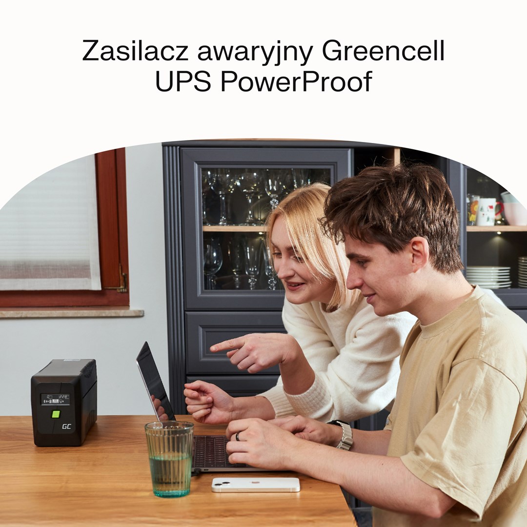 Green Cell uninterruptible power supply (UPS) Line-Interactive 0.75 kVA 480 W 4 AC outlet(s) - Afbeelding 9