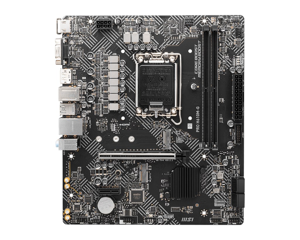 MSI PRO H610M-G motherboard Intel H610 LGA 1700 micro ATX - Afbeelding 9