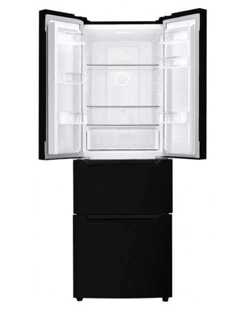 Sam Cook French Door refrigerator-freezer 351 l E Black - Afbeelding 2