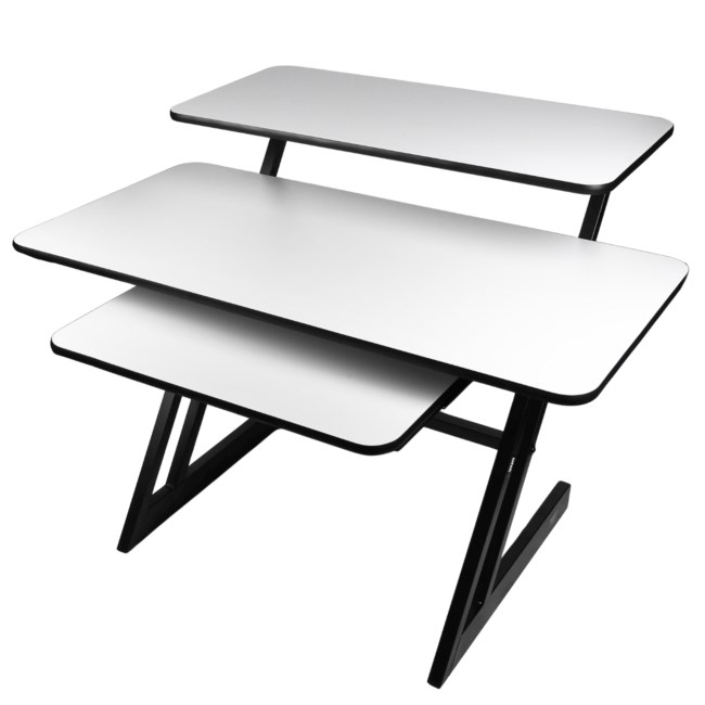 DNA Professional SD3 - Study desk with keyboard shelf, 91.4 cm (black and grey) - Afbeelding 6