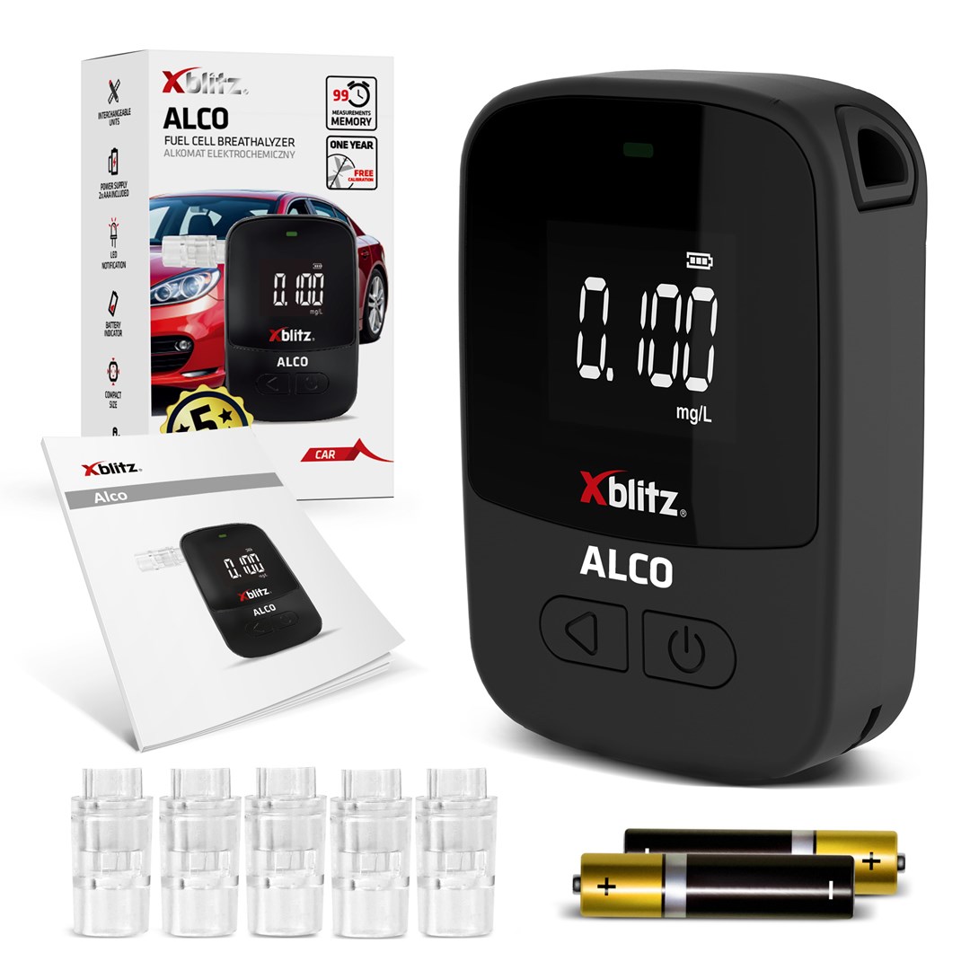 XBLITZ ALCO - Electrochemical breathalyzer - Afbeelding 7