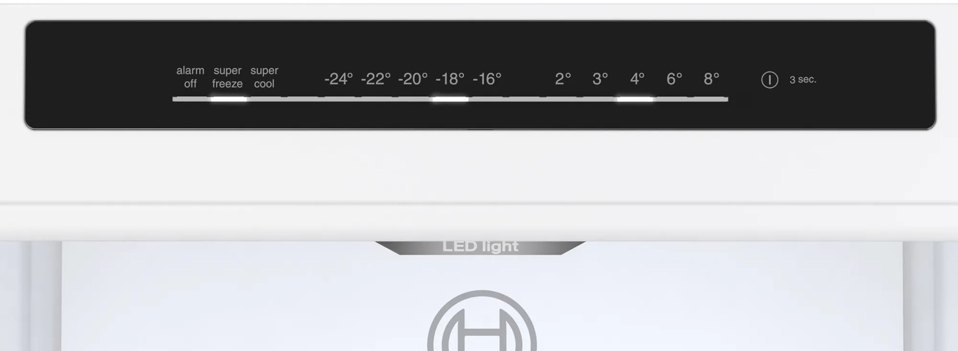 Bosch Serie 4 KGN362WDF fridge-freezer Freestanding 321 L D White - Afbeelding 4