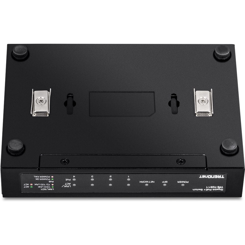 Trendnet TPE-TG611 network switch Gigabit Ethernet (10/100/1000) Power over Ethernet (PoE) Black - Afbeelding 6