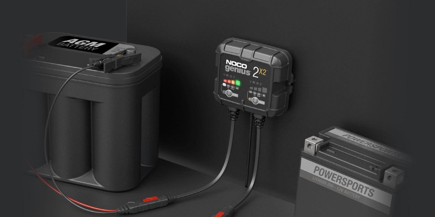 GENIUS2X2 4A 2-Bank Battery Charger - Afbeelding 4
