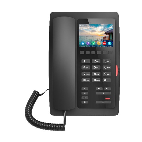 Fanvil H5W IP phone Black 2 lines Wi-Fi