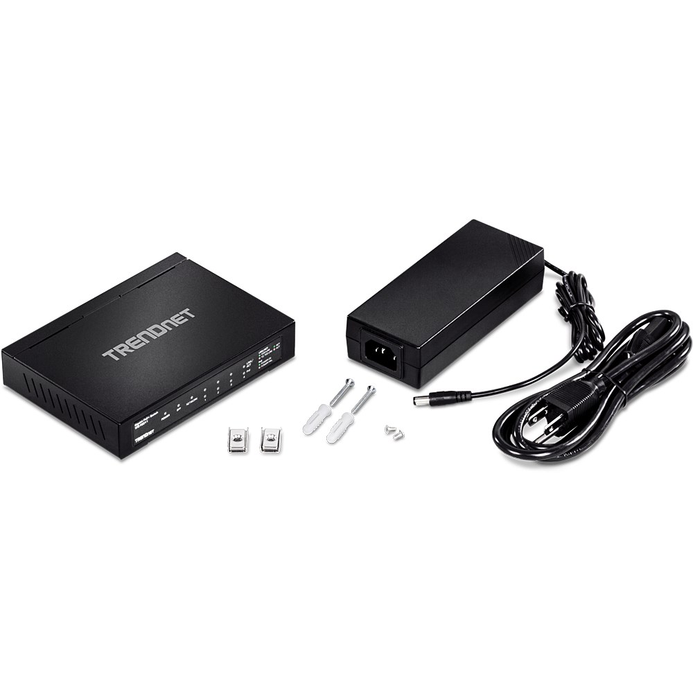 Trendnet TPE-TG611 network switch Gigabit Ethernet (10/100/1000) Power over Ethernet (PoE) Black - Afbeelding 3