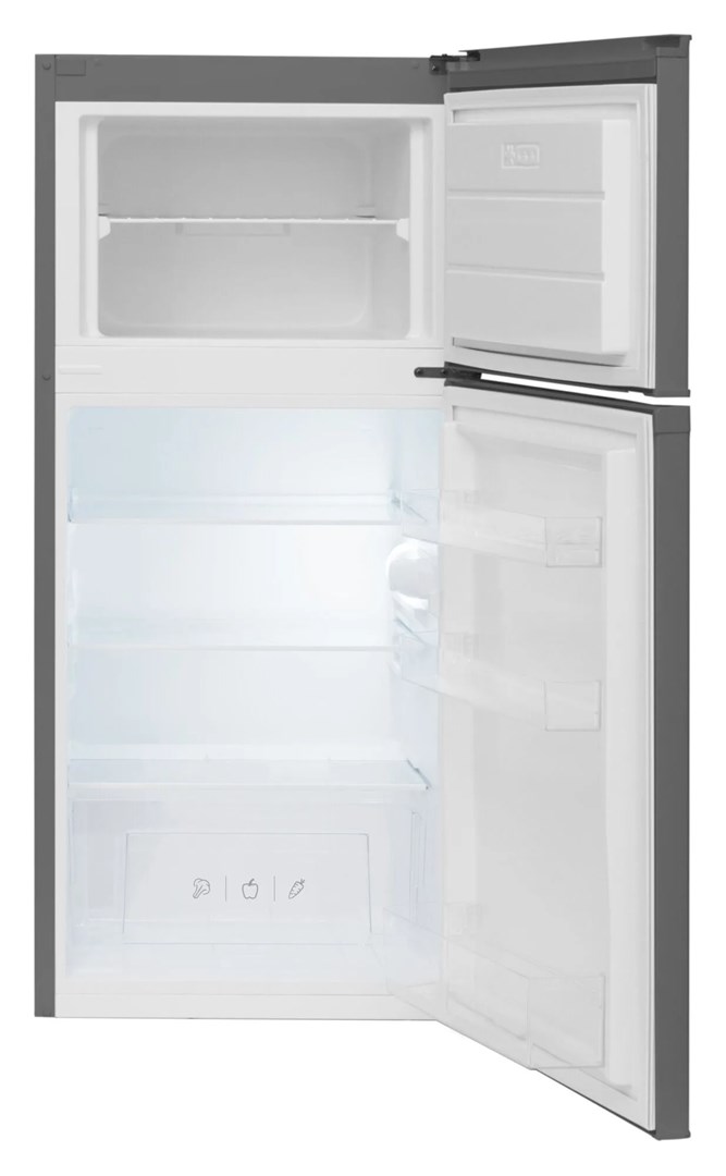 AMICA FD2015.4X(E) Silver Refrigerator with Freezer - Afbeelding 3