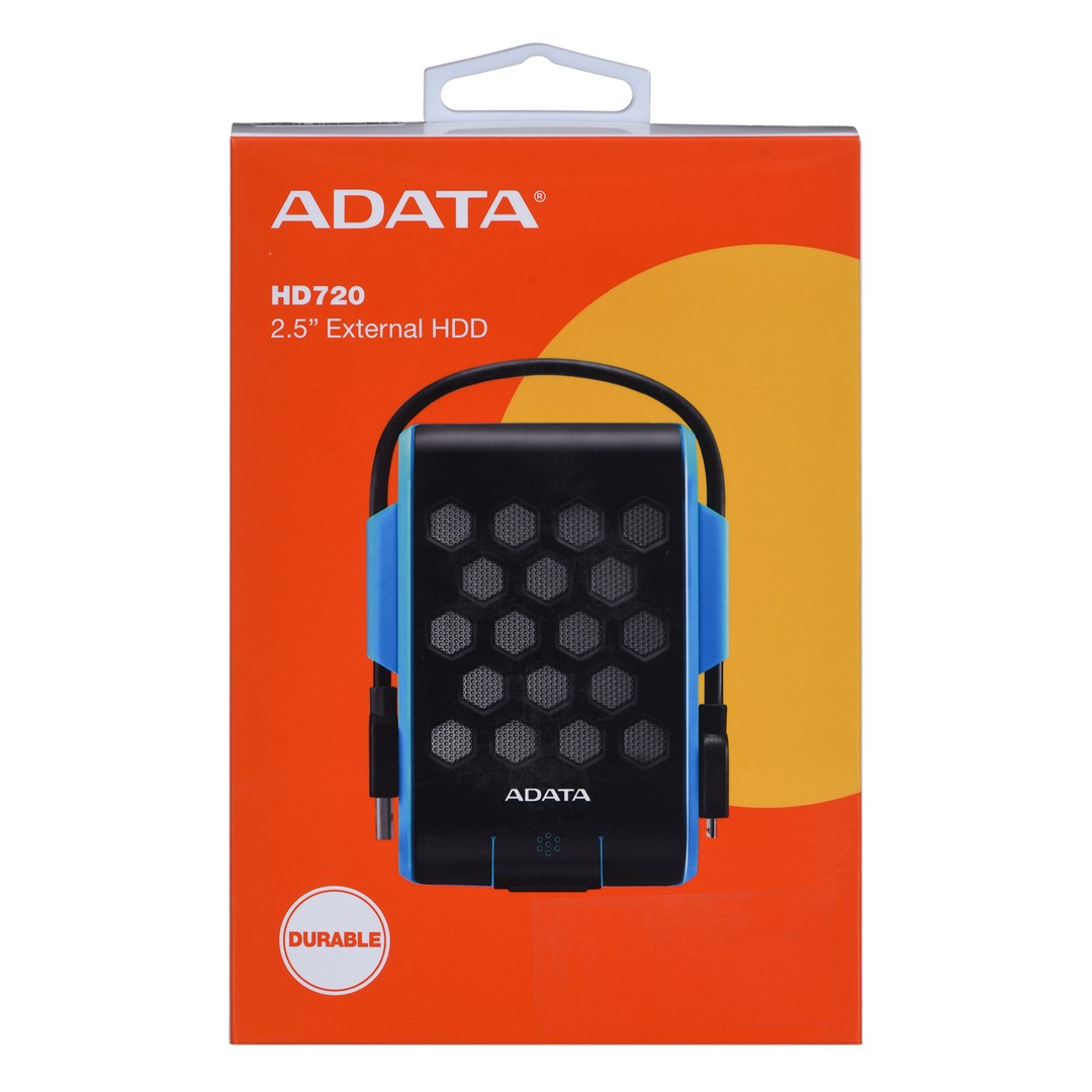 ADATA HD720 external hard drive 1 TB Black, Blue - Afbeelding 11