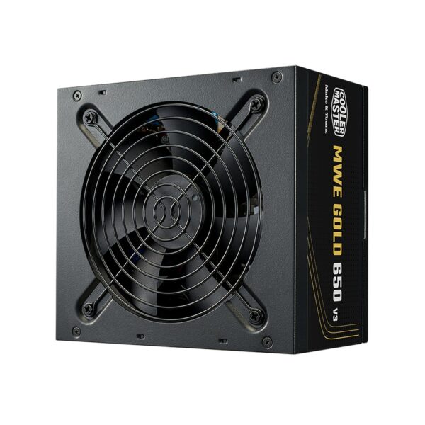 Cooler Master MWE Gold V3 ATX 3.1 Non-Modular Series power supply unit 650 W 24-pin ATX Black