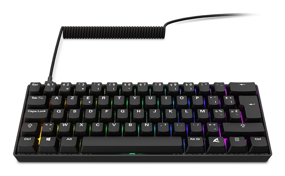 Sharkoon 100065630 keyboard Home USB QWERTZ German Black - Afbeelding 6