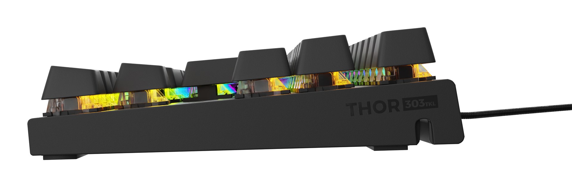 GENESIS Thor 303 TKL keyboard Gaming USB QWERTZ German Black - Afbeelding 16