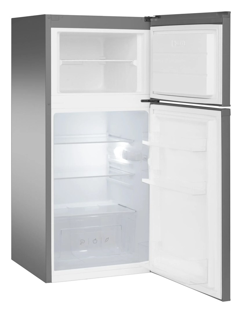 AMICA FD2015.4X(E) Silver Refrigerator with Freezer - Afbeelding 4