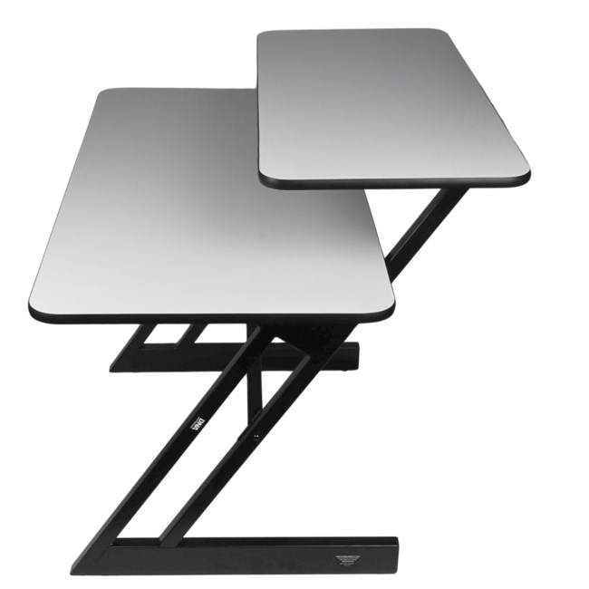 DNA Professional SD3 - Study desk with keyboard shelf, 91.4 cm (black and grey) - Afbeelding 3