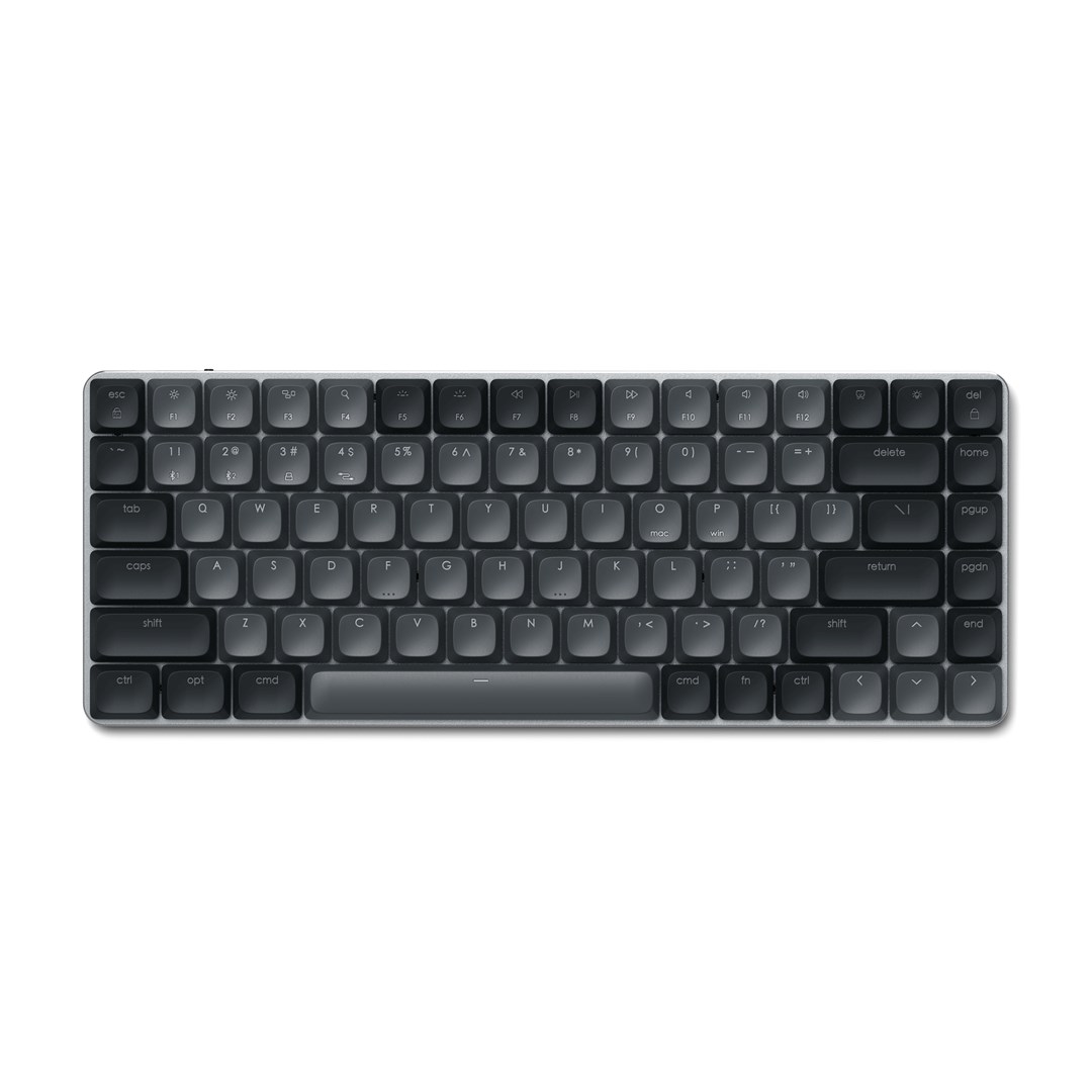 Satechi SM1 keyboard Office USB + Bluetooth QWERTY English Black, Grey - Afbeelding 2