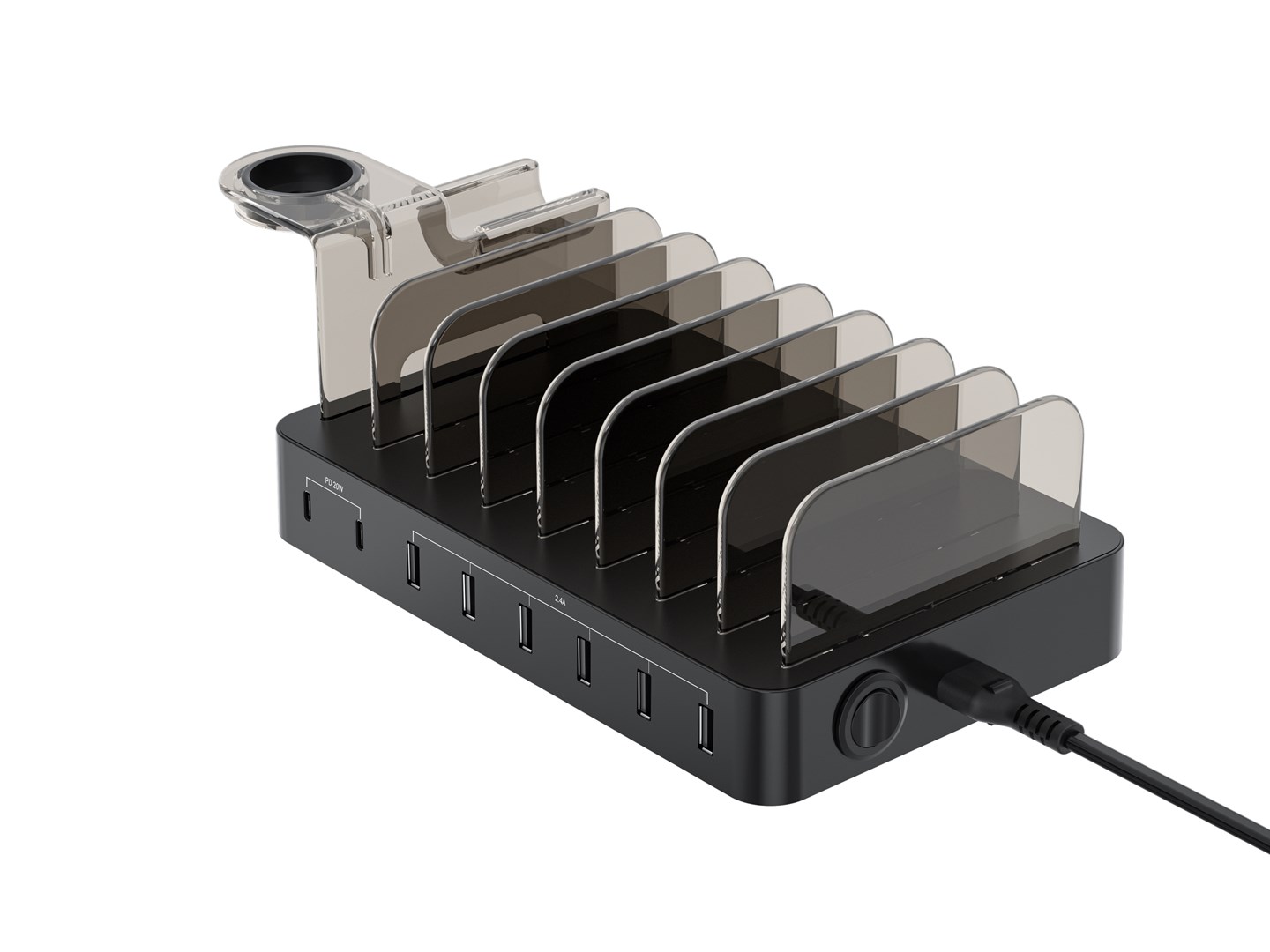Conceptronic OZUL 8-Port 75W USB PD Charging Station - Afbeelding 6