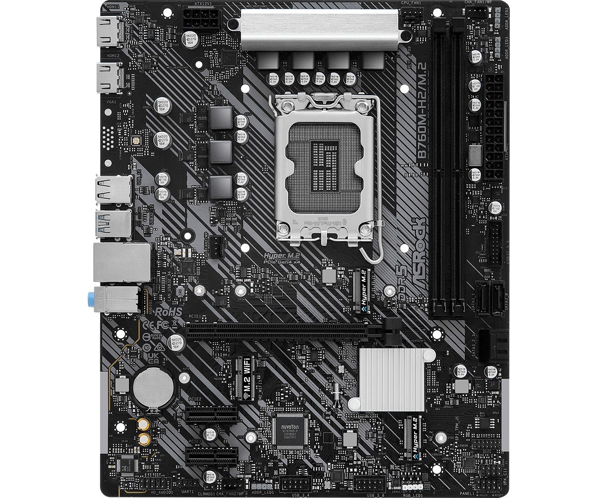 ASRock B760M-H2/M.2 motherboard