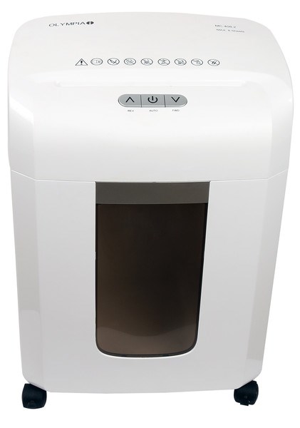 Olympia MC 408.2 paper shredder Micro-cut shredding 65 dB 22 cm White - Afbeelding 4