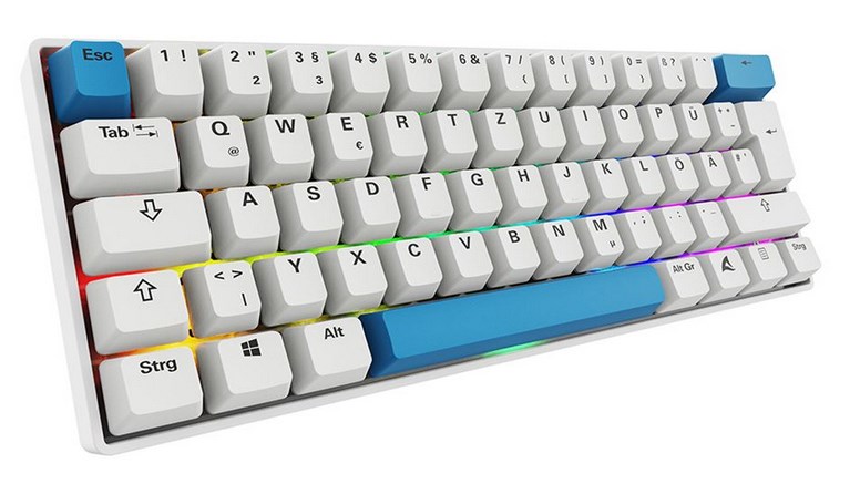 Sharkoon SGK50 S4 keyboard Home USB QWERTZ German White - Afbeelding 9