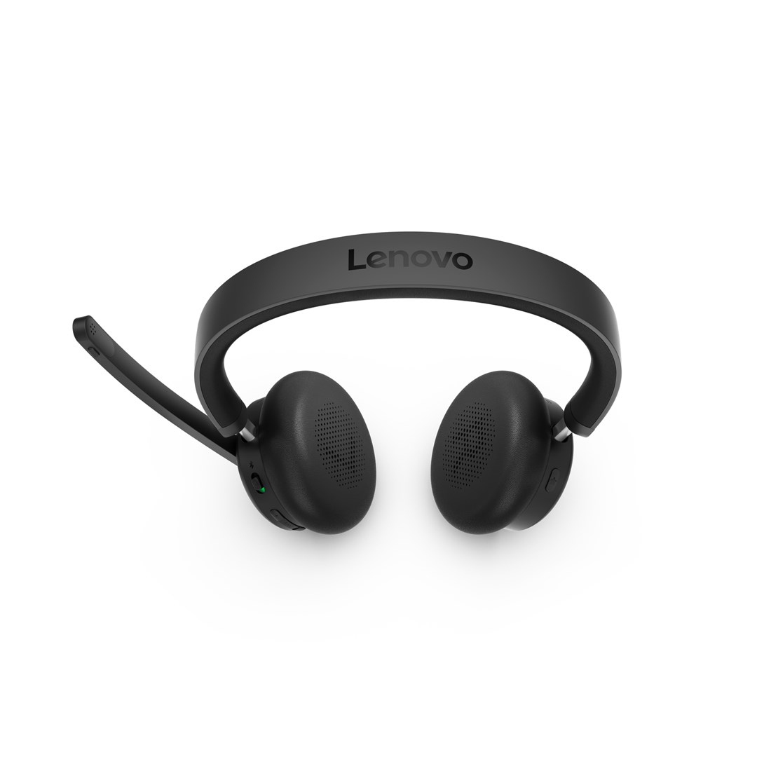 Lenovo 6550 Headset Wireless Head-band Office/Call center USB Type-C Bluetooth Black - Afbeelding 15
