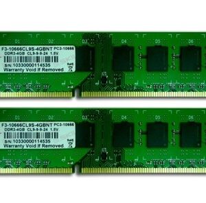 G.Skill 8GB DDR3 DIMM memory module 2 x 4 GB 240-pin DIMM