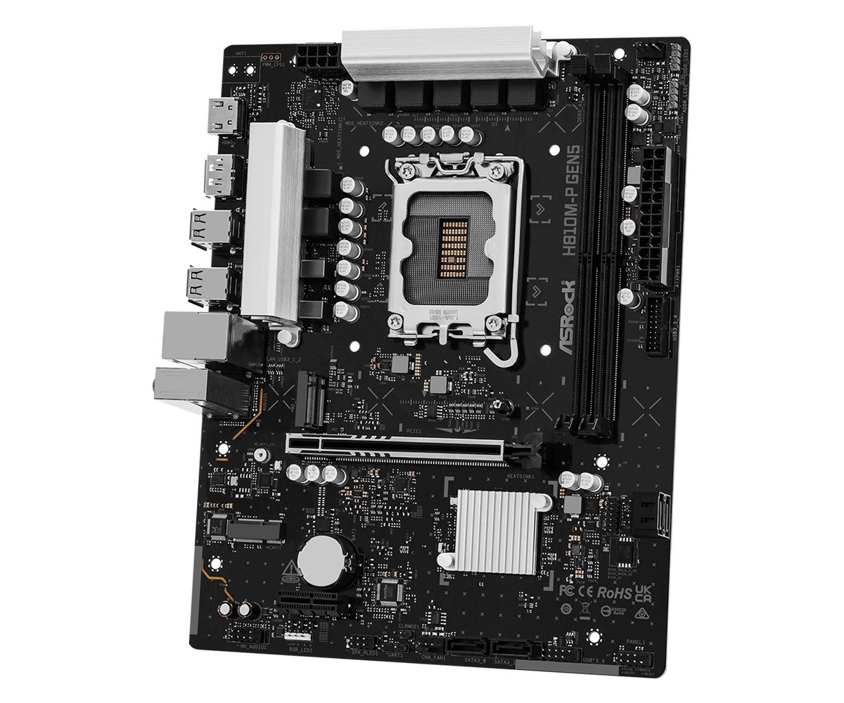 Asrock H810M-P GEN5 motherboard - Afbeelding 4