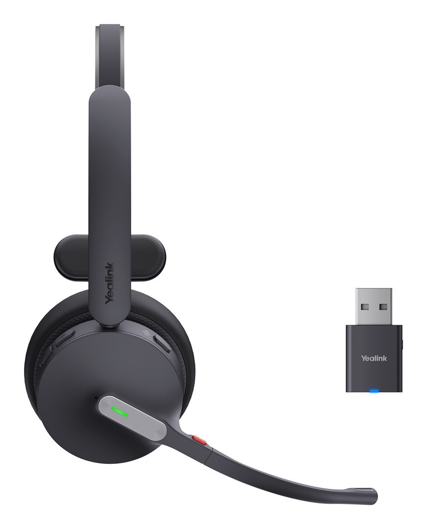 Yealink WH64 Hybrid Mono UC Headset Wireless Head-band Office/Call center Micro-USB Bluetooth Black - Afbeelding 8