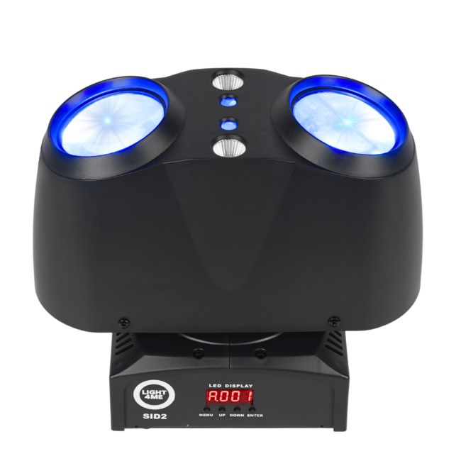 Light4Me SID2 - 4-in-1 LED multi-effect light + beam/laser/strobe effect - Afbeelding 7