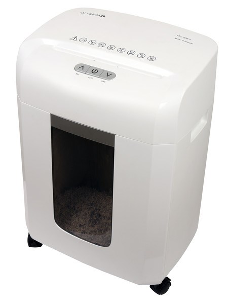 Olympia MC 408.2 paper shredder Micro-cut shredding 65 dB 22 cm White - Afbeelding 3