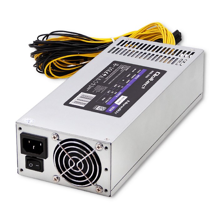 Qoltec 50350 power supply 1850W PCI-E| 80 Plus Platinum | Gaming Miner - Afbeelding 9